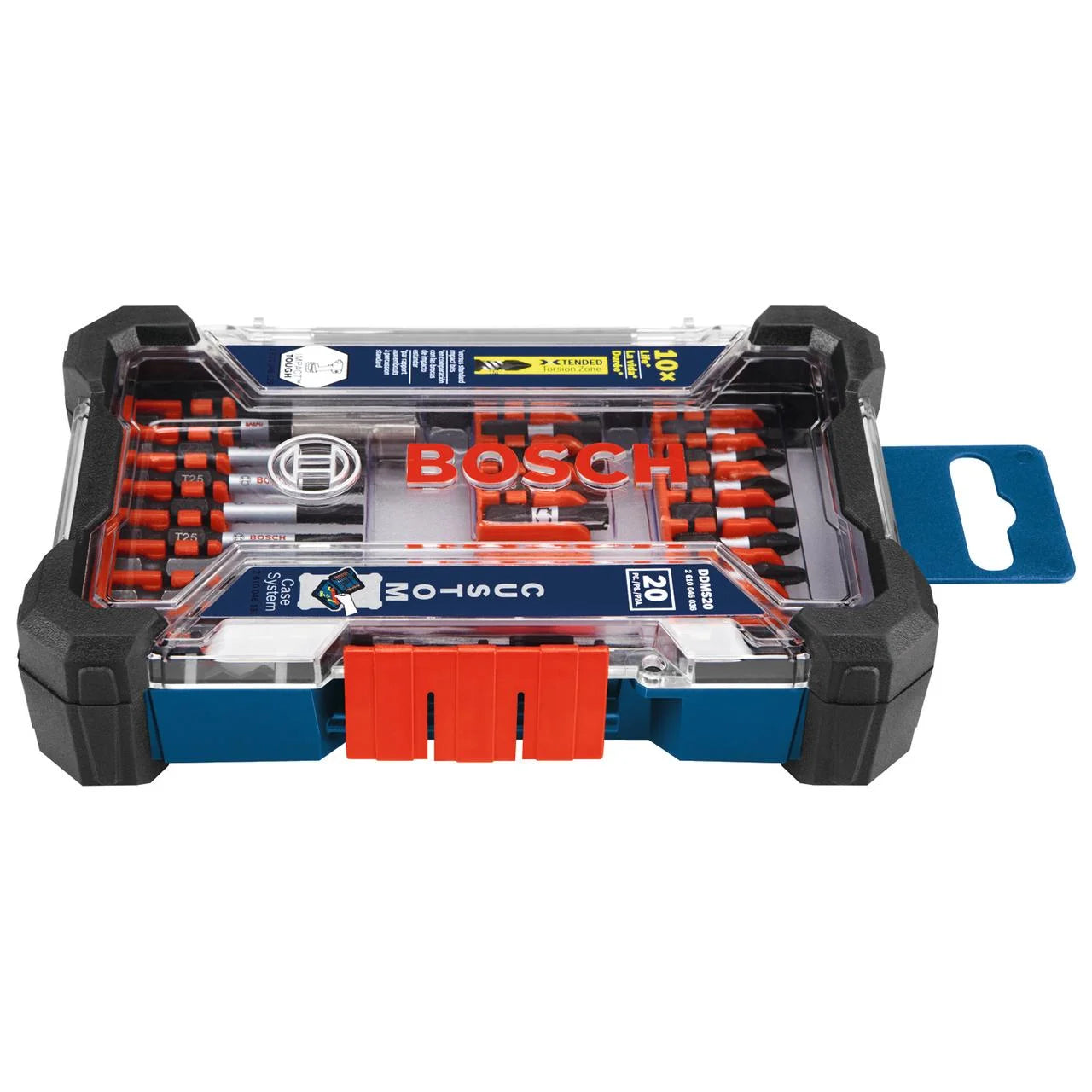 DDMS20 20-Piece Impact Tough Drill/Drive Custom Case Set