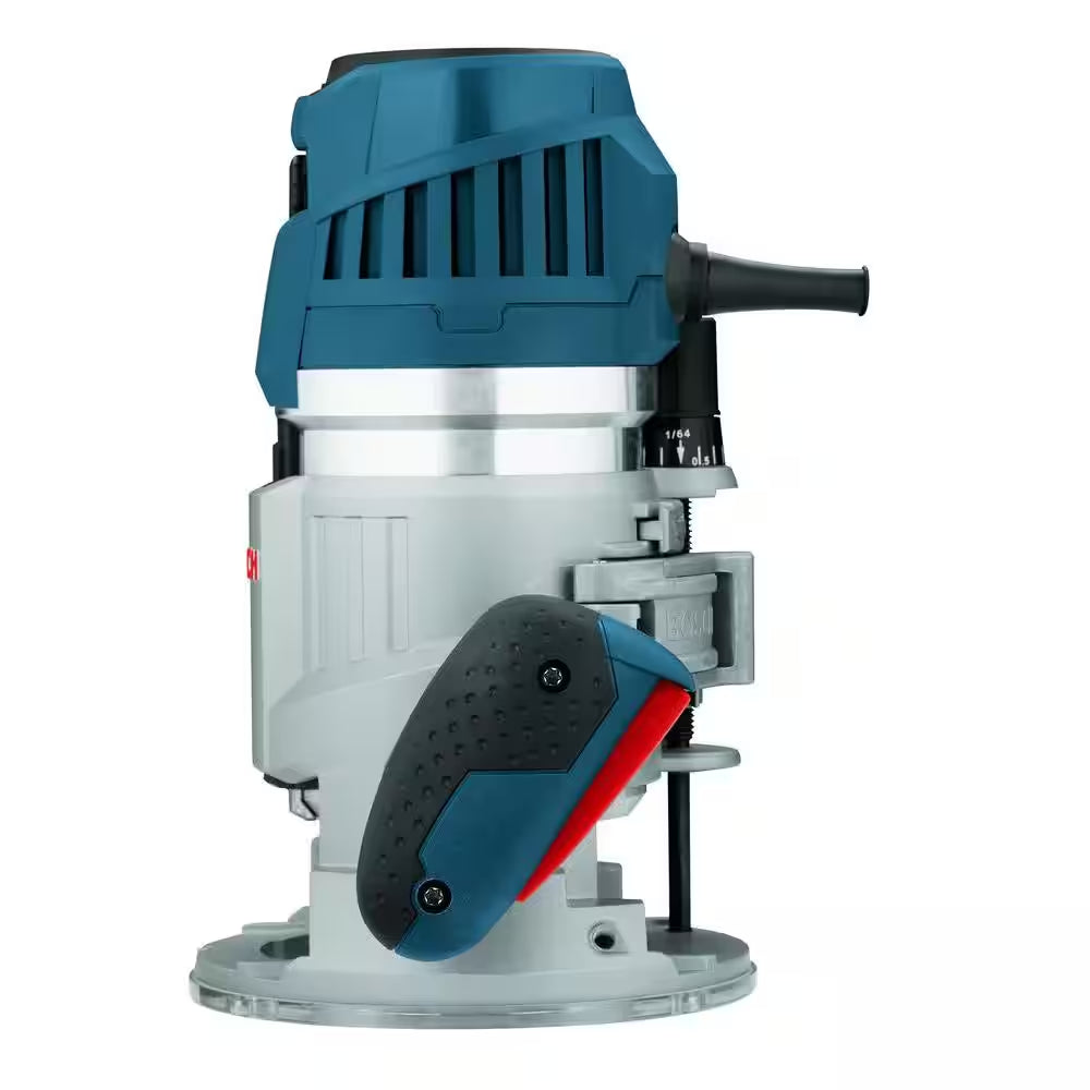 15 Amp 3-1/2 In. 2.3 HP Corded Electric Variable Speed Fixed Base Router Kit with Trigger Control