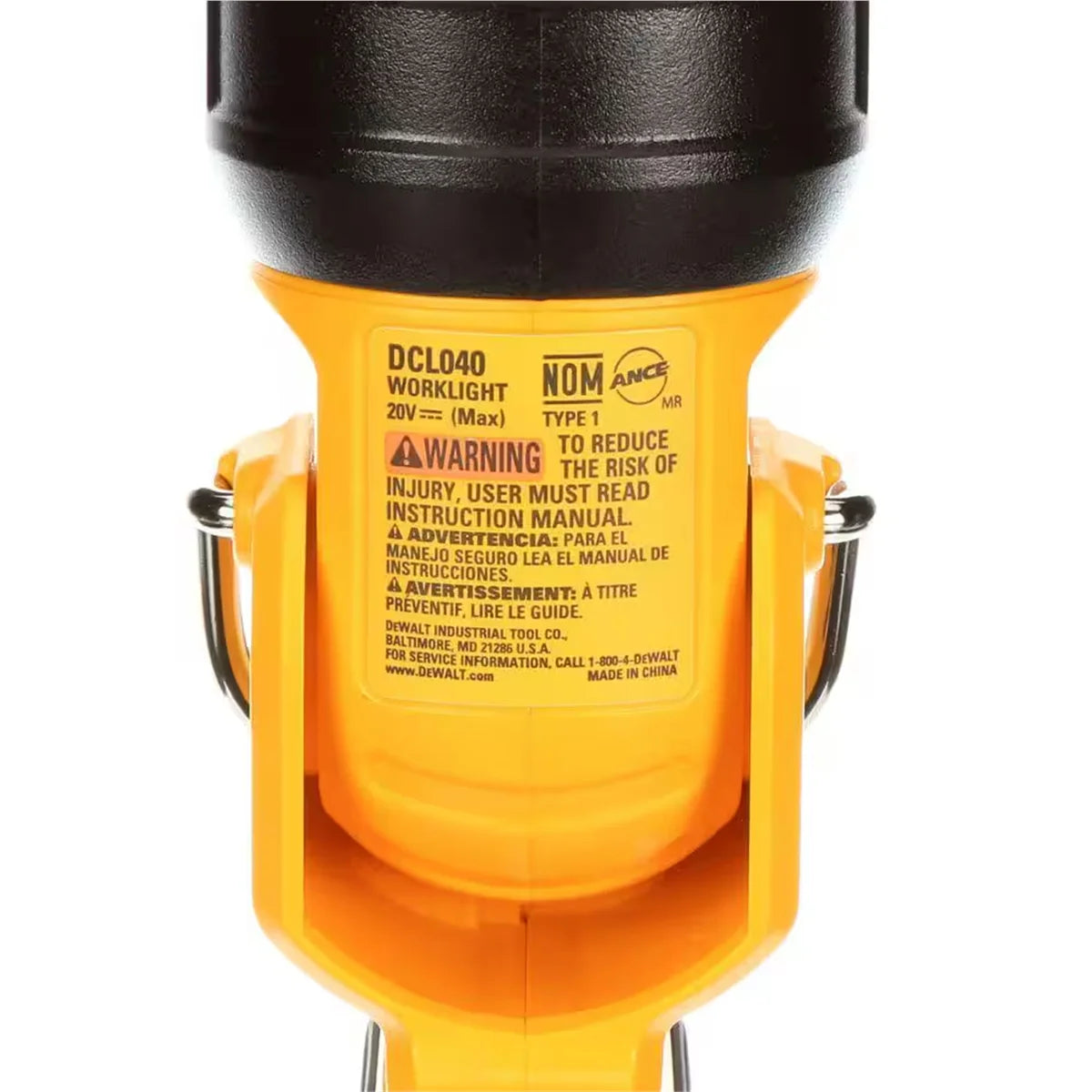 20V MAX LED Cordless Work Light, 110 Lumens, 1 Each (115-DCL040)