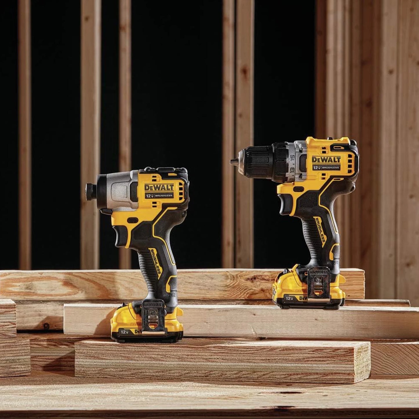 XTREME 12V MAX Brushless Motor Drill & Impact Driver Combo Tool Kit