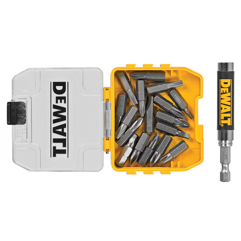 18 -Pack Magnetic Screwdriving Bit Drive Guide Set
