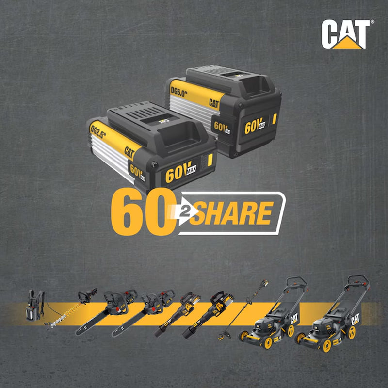60-Volt Max 18-In Battery 5 Ah Chainsaw Battery Included Charger Included