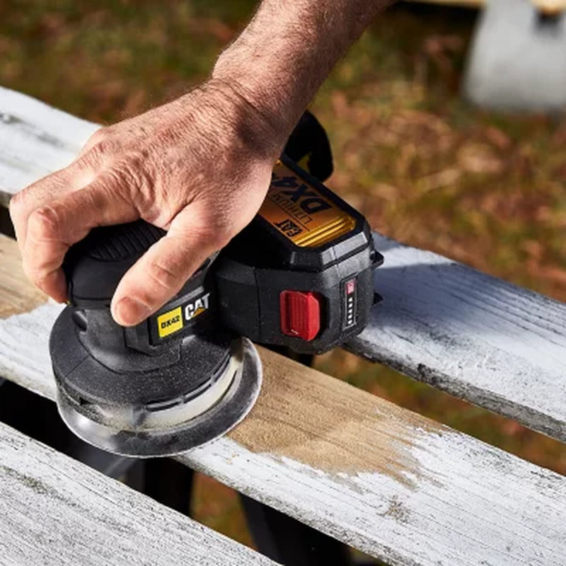CAT 18 Volts Cordless Variable Random Orbital Sander with Dust Management (Bare Tool)