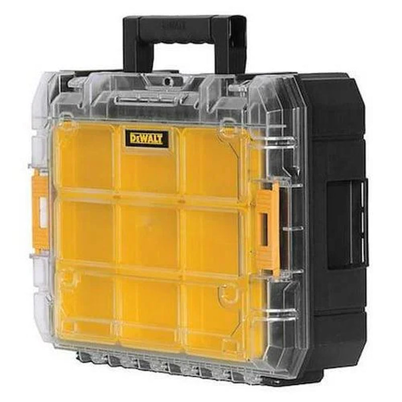 Tool Box with 7 Compartments, Plastic, 5 in H X 13 in W