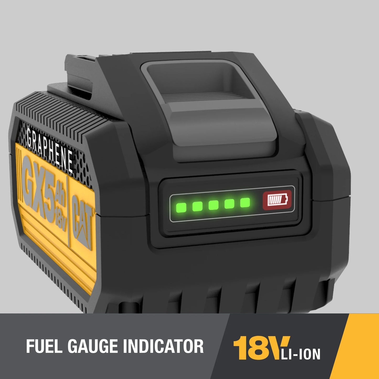 Caterpillar Cat® GXB5 18V 1 for ALL 5Ah Graphene Battery