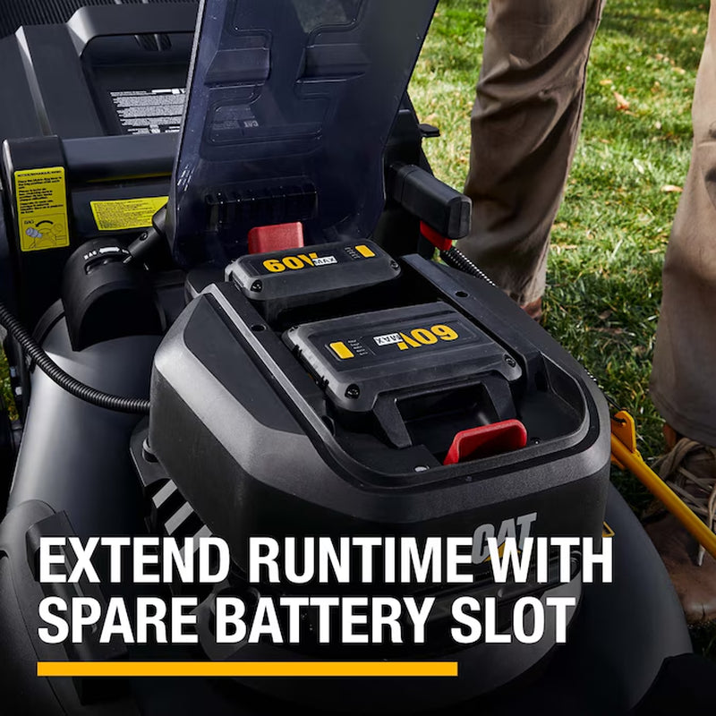60-Volt, (1) 5 Ah Battery 21-In Push Walk Mower With
