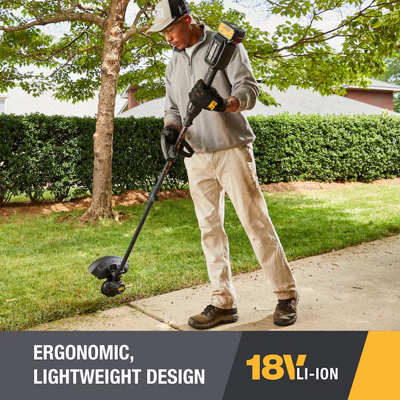 18-Volt 13-In Foldable Shaft Battery String Trimmer 4 Ah (Battery Included) (Charger Included)