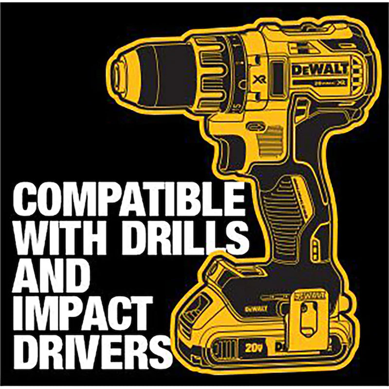 1/2-In X 12-In Black and Gold Coated HSS Aircraft Length Twist Drill Bit