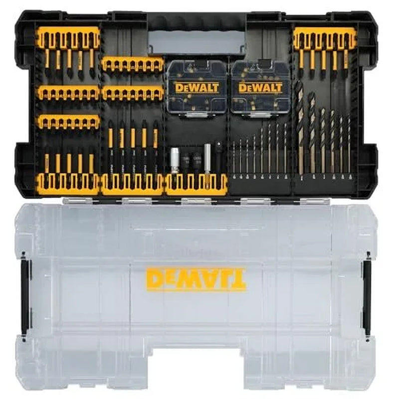 Flextorq 100-Piece Impact Driver Bit Set DWANGFT100SET