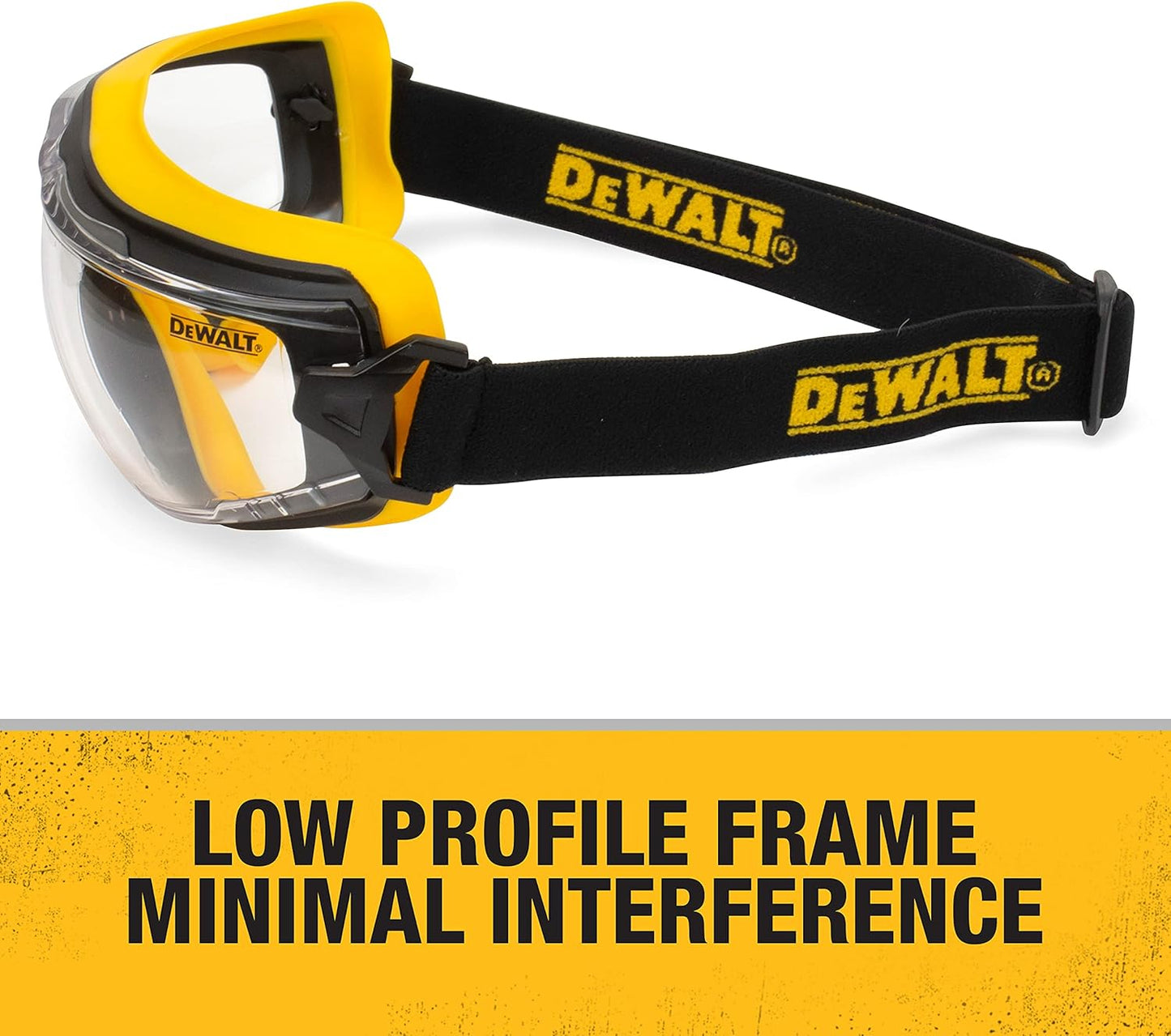 DEWALT Safety Goggles, Clear, Anti-Fog, DPG84 - Insulator
