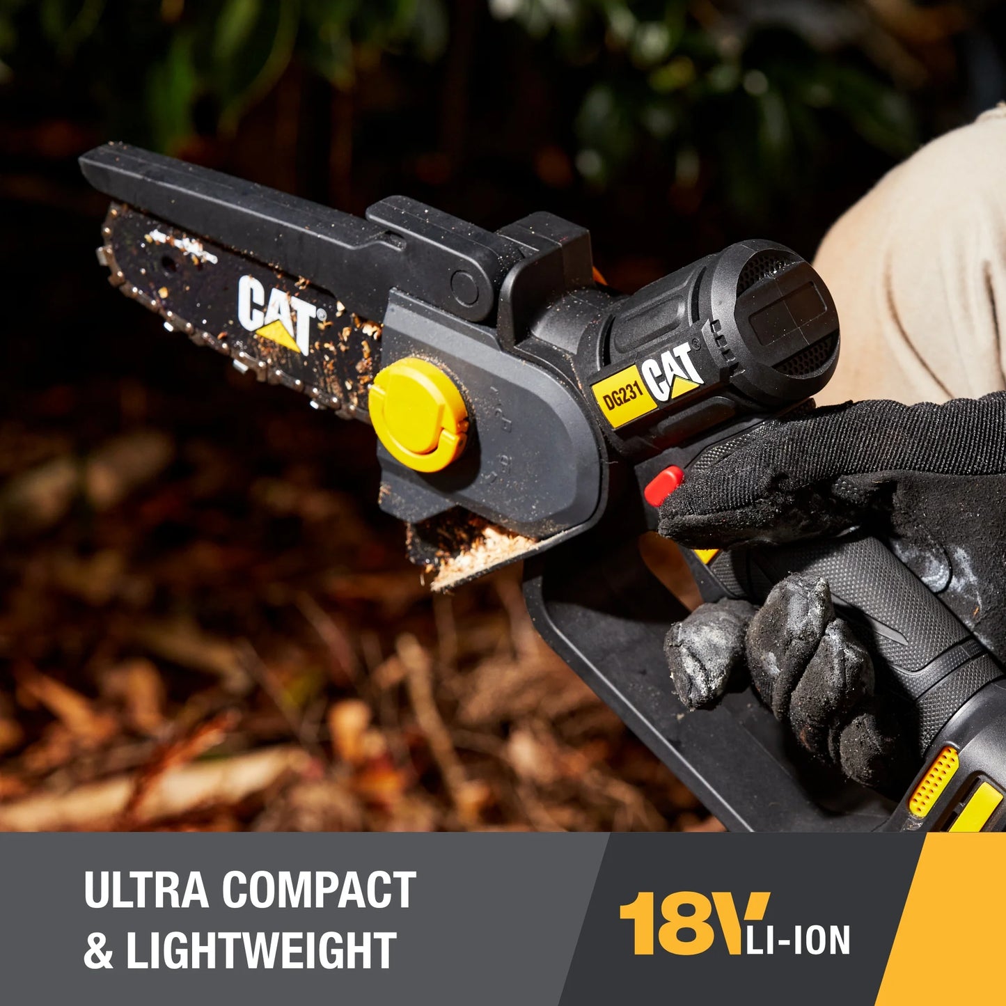 Caterpillar Cat® DG231 18V Brushless 5” Pruning Saw (Battery & Charger Included)