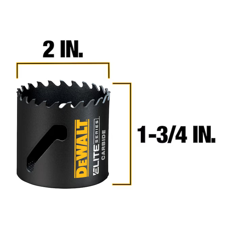 ELITE SERIES Carbide-Tipped Non-Arbored Hole Saw Set 9 -Piece