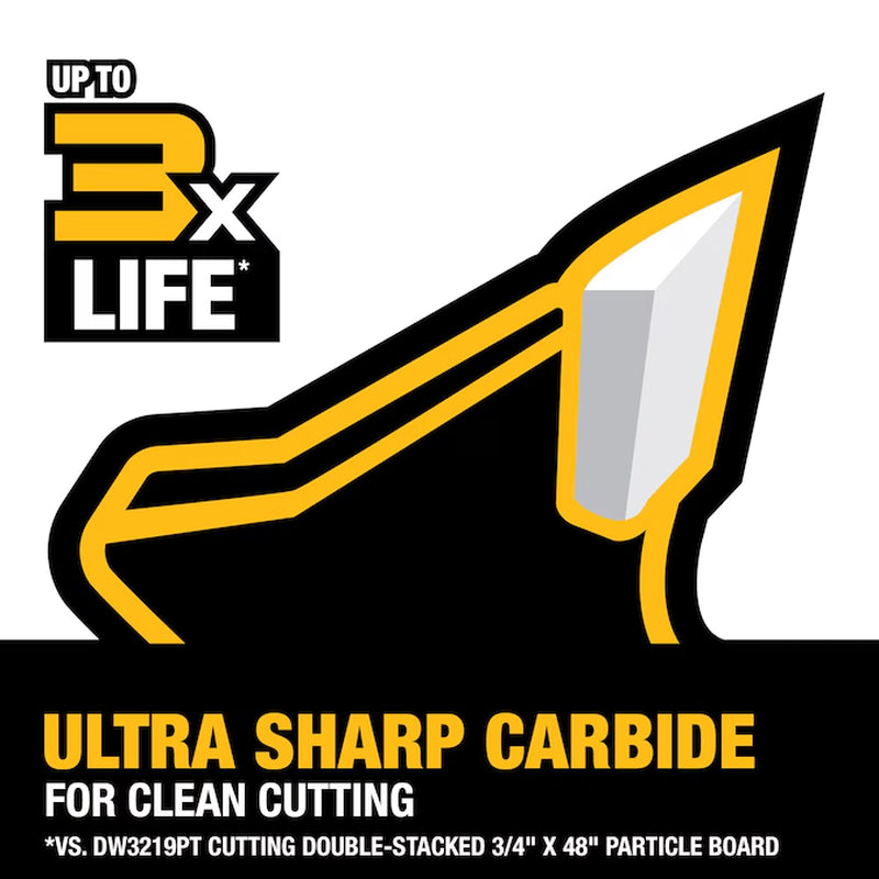 Large Diameter Saw Blades 10-In 80 -Tooth Fine Finish Tungsten Carbide-Tipped Steel Miter/Table Saw Blade Individual