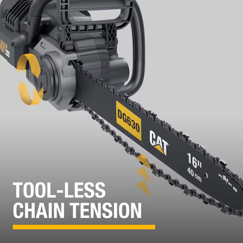 60-Volt Max 16-In Battery 2.5 Ah Chainsaw Battery Included Charger Included