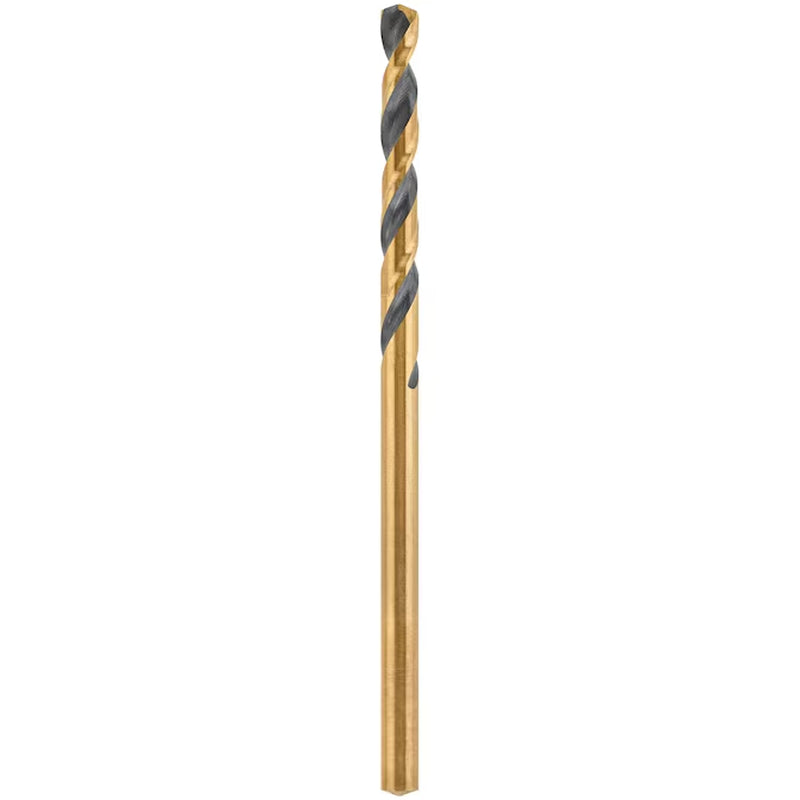 3/16-In X 3-9/16-In Black and Gold Coated HSS Jobber Length Twist Drill Bit