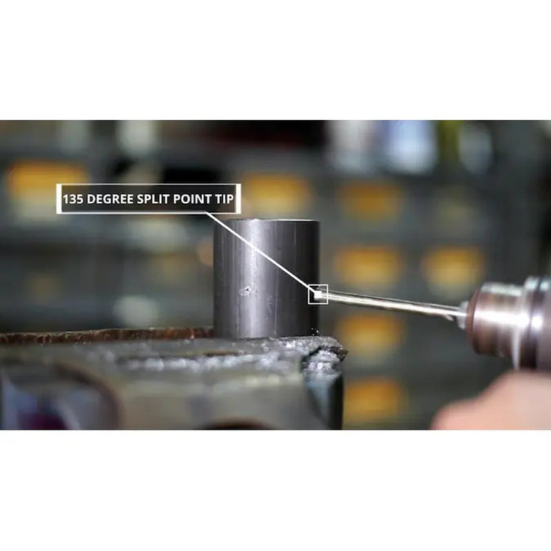 12 -Piece X 12-In Cobalt Aircraft Length Twist Drill Bit