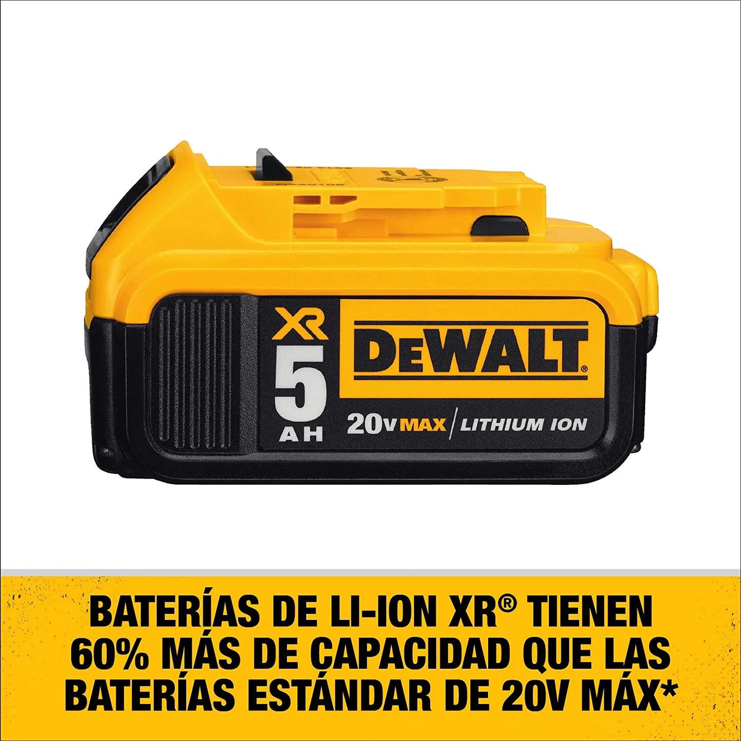 20V MAX XR 20V Battery, 5.0-Ah, 2-Pack (DCB205-2)