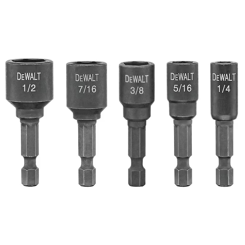 Nutsetter Impact Driver Bit 5 -Piece