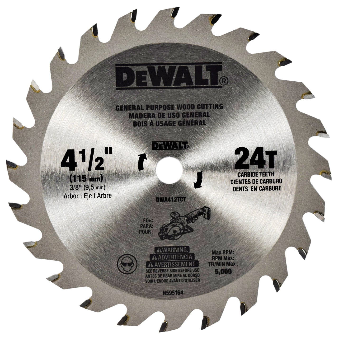 Max Atomic 4-1/2" 20V Brushless Circular Saw DCS571B (Bare Tool)