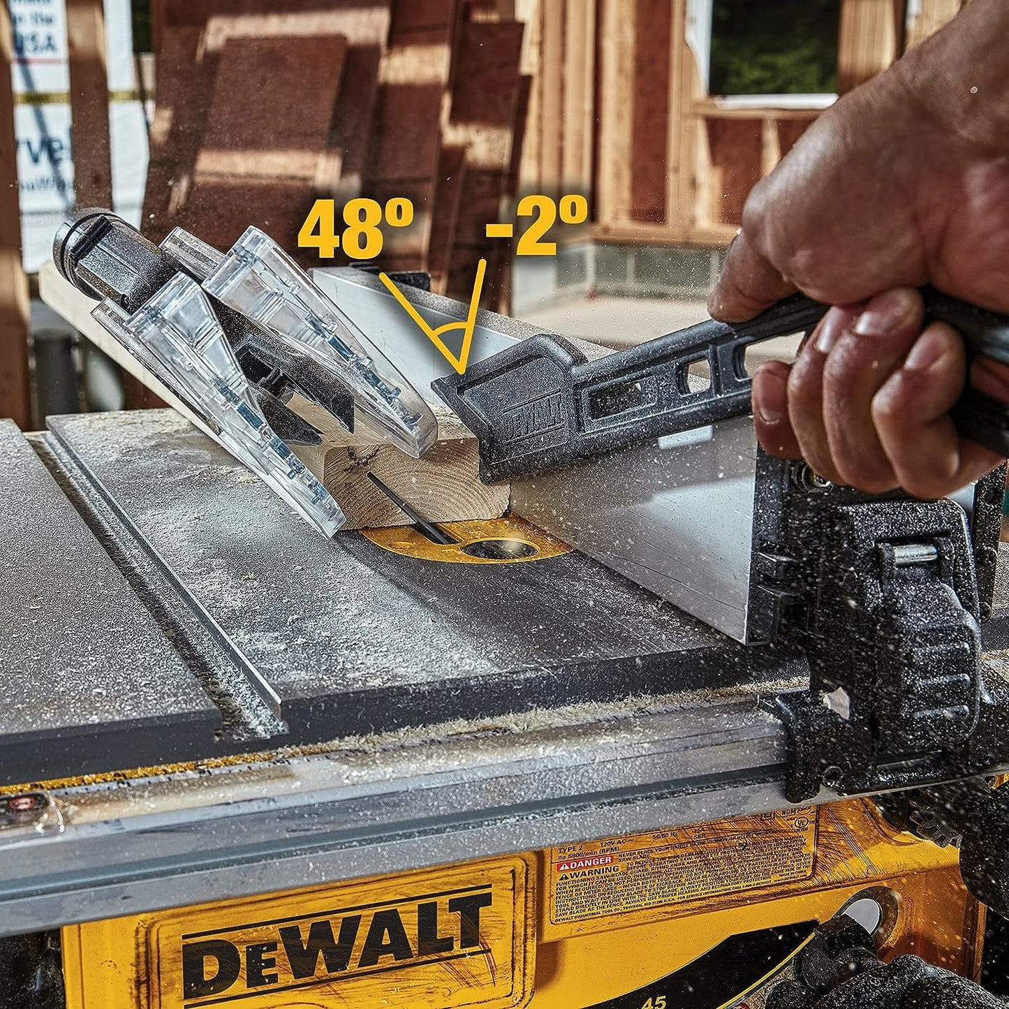Table Saw for Josites, 8-1/4 Inch, 15 Amp DWE7485