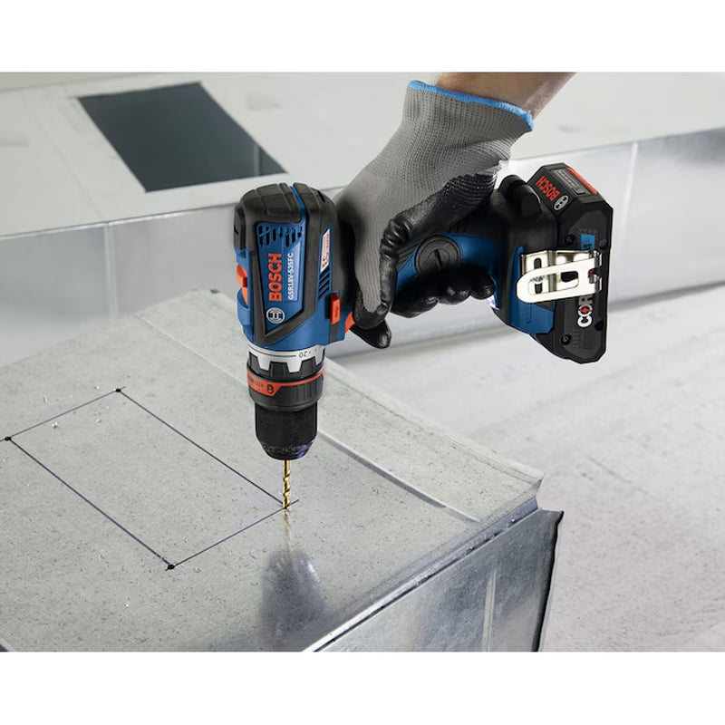 18-Volt 1/2-In Keyless Brushless Right Angle Cordless Drill 1 -Batteries Included (Soft Bag Included)