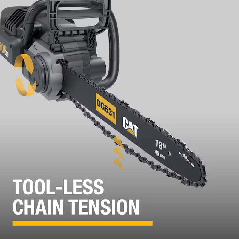 60-Volt Max 18-In Battery 5 Ah Chainsaw Battery Included Charger Included