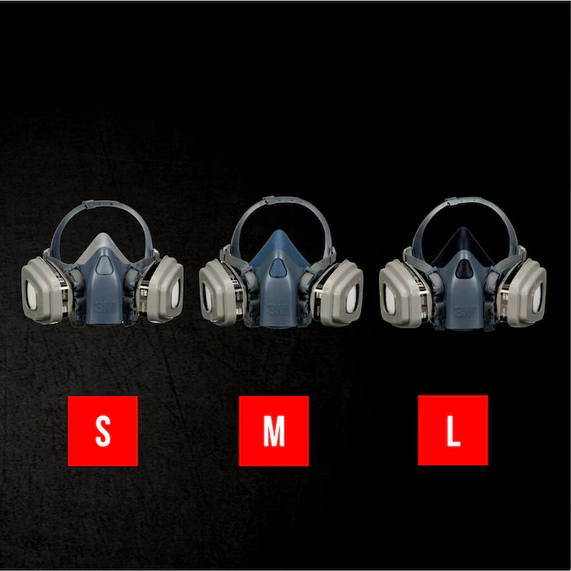 Blue Reusable P95 Medium Multi-Purpose Half Face Respirator