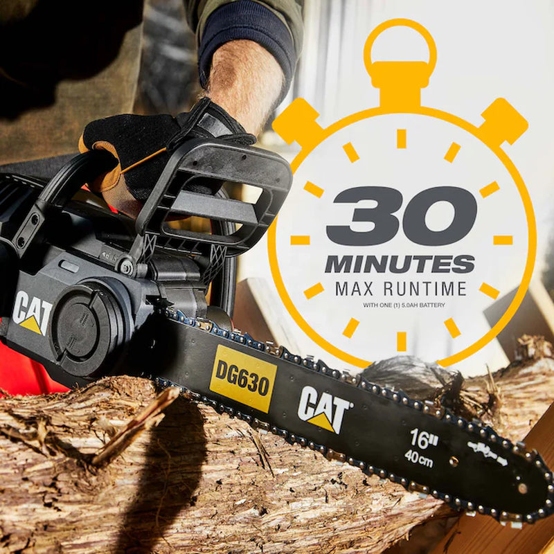 60-Volt Max 16-In Battery 2.5 Ah Chainsaw Battery Included Charger Included