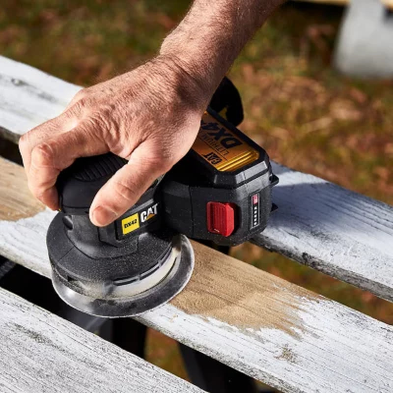 CAT 18 Volts Cordless Variable Random Orbital Sander with Dust Management (Bare Tool)