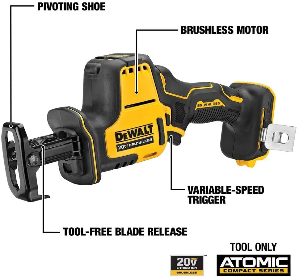 Max Atomic 20V Brushless Reciprocating Saw DCS369B (Bare Tool)
