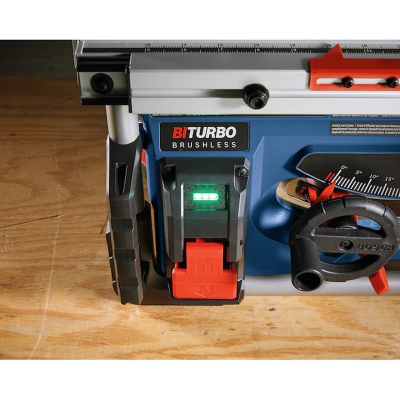 Profactor 8.25-In 18 -Volt Cordless Portable Jobsite Table Saw