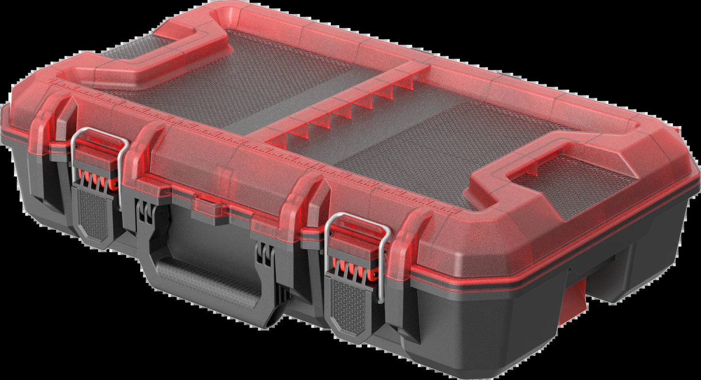 Hyper Stack Heavy Duty 3 Piece Modular Rolling Toolbox System, Black