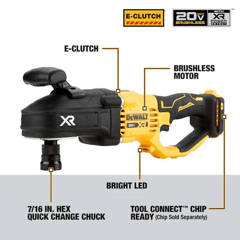 XR POWER DETECT Stud Joist 20-Volt Max 7/16-In Keyless Brushless Cordless Drill