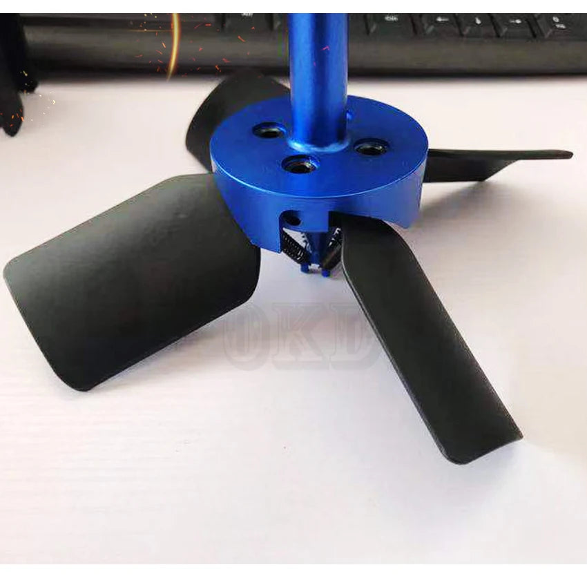 1pc CNC Machine Tool Chip Removal Fan D160/D260 Scrap & Dust Cleaner for Cutting