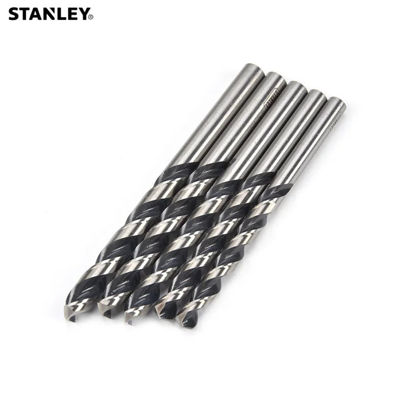 Stanley multi-purpose spiral bits 4 4.2 4.5 5 5.2 5.5 6 6.5 6.8 7 7.5 8 mm HSS twist drill bit for concrete metal glass plastic