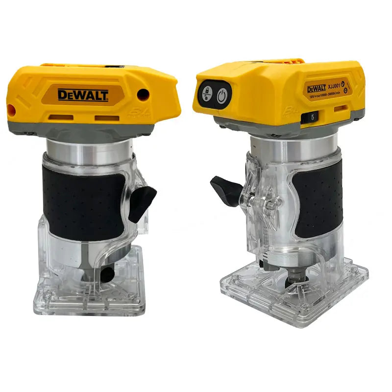 Dewalt 33000RPM Brushless Electric Trimmer Cordless Woodworking Trimming Machine Wood Router Milling Engraving Slotting Machine