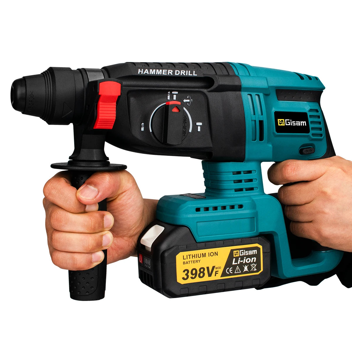 26mm Brushless Electric Hammer Drill Multifunctional Rotary Hammer Cordless Impact Hammer Power Tools For Makita 18V Battery