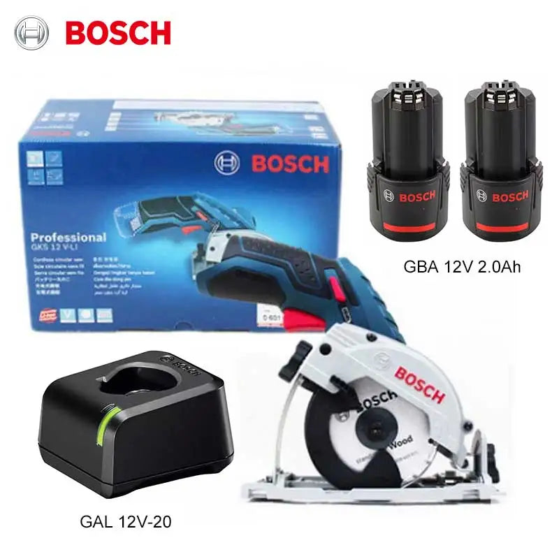 Bosch GKS 12V-LI Electric Circular Saw 85Mm Cordless 12V Wood Saw Electric Chainsaw Professional Woodworking Cutting Power Tool