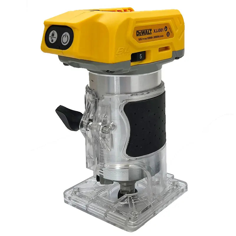 Dewalt 33000RPM Brushless Electric Trimmer Cordless Woodworking Trimming Machine Wood Router Milling Engraving Slotting Machine