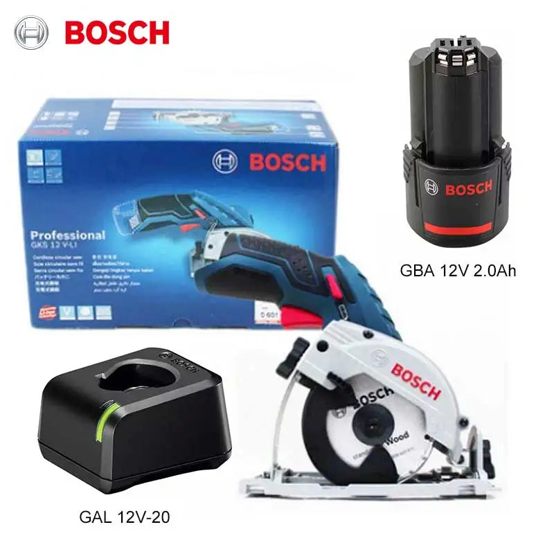 Bosch GKS 12V-LI Electric Circular Saw 85Mm Cordless 12V Wood Saw Electric Chainsaw Professional Woodworking Cutting Power Tool