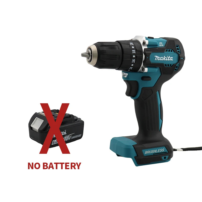 Makita DDF487 Cordless Drills 1700rpm No Battery Impact Drill Cordless 10mm Electric Screwdriver Makita 18V Battery Power Tool