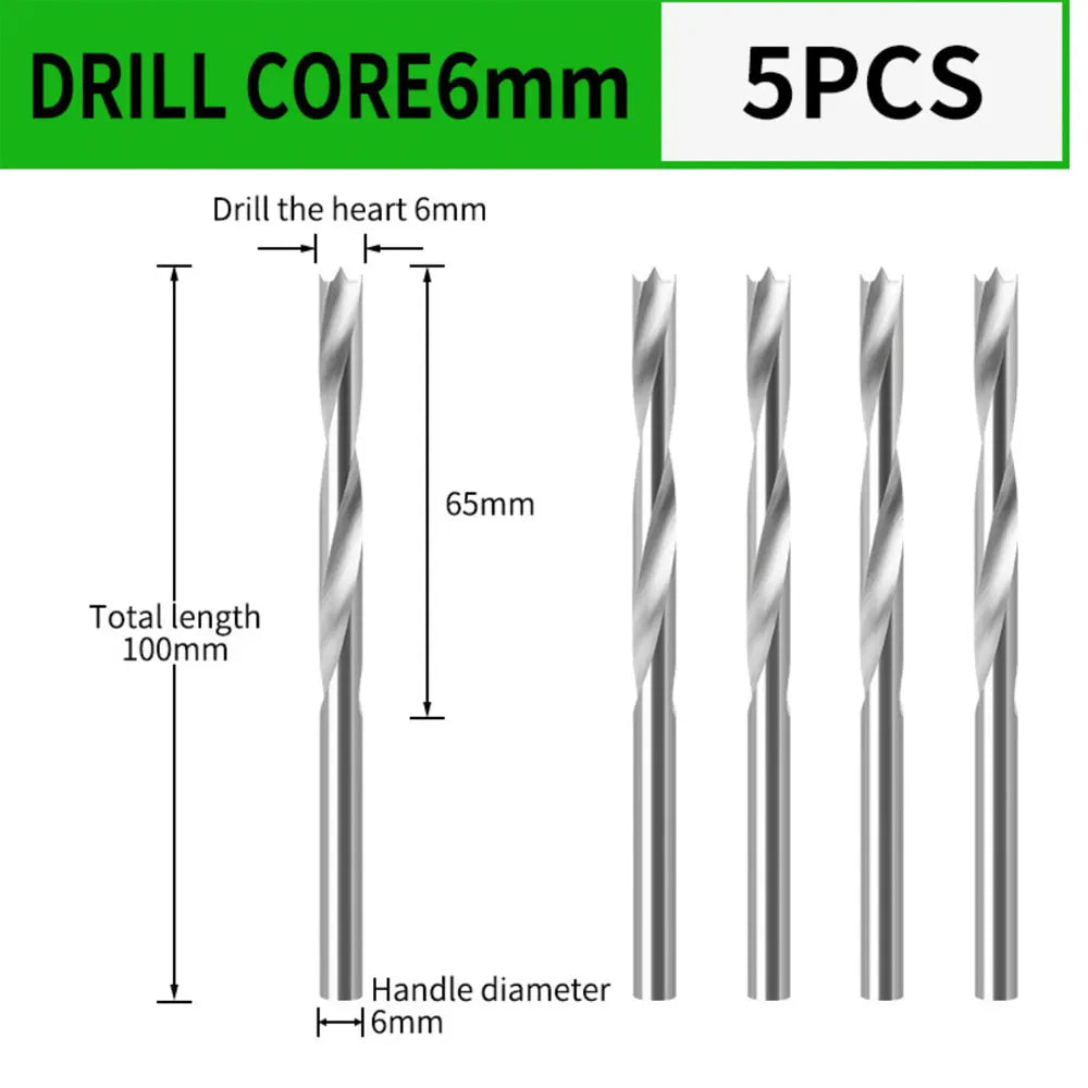 Countersink Drill Bit with Adjustable Depth Stop Chamfering Counterbore Drilling for Wood Plastic 10MM Shank