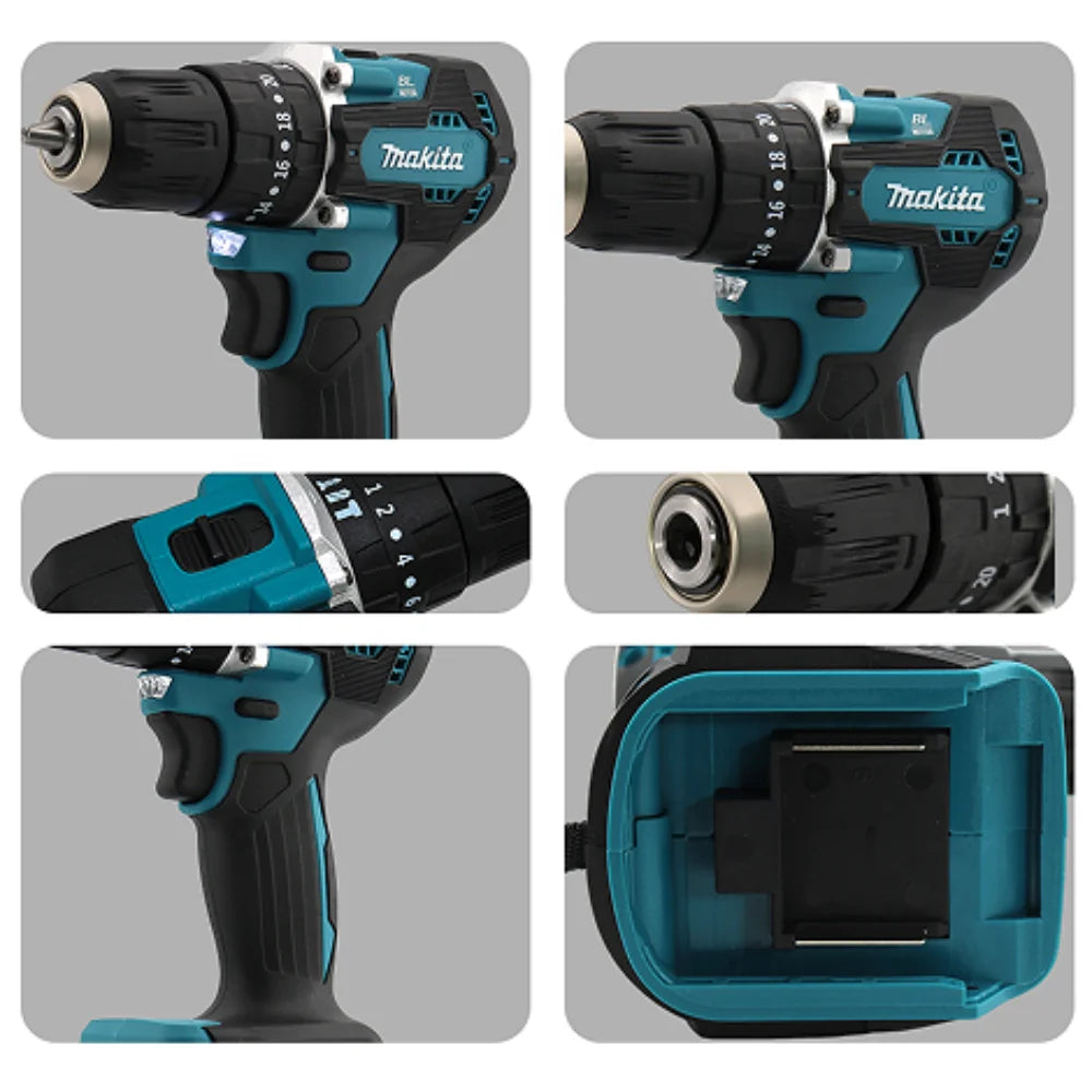 Makita DDF487 Cordless Drills 1700rpm No Battery Impact Drill Cordless 10mm Electric Screwdriver Makita 18V Battery Power Tool