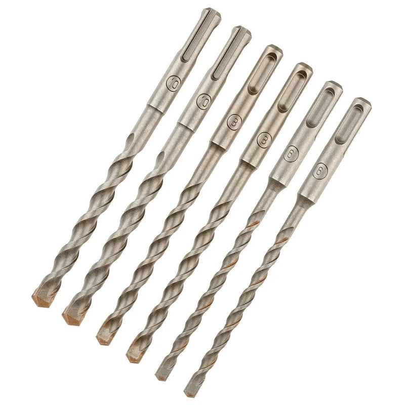 DEWALT DT60302 SDS Plus Drills 6 Piece Sets 6MM 8MM 10MM Twist Drill Electric Hammer Drill Accessories Tool