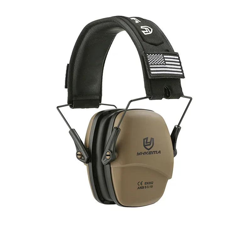 YHKEMA Noise-Canceling Safety Earmuffs – Adjustable Hearing Protection for Shooting, Work & Industrial Use