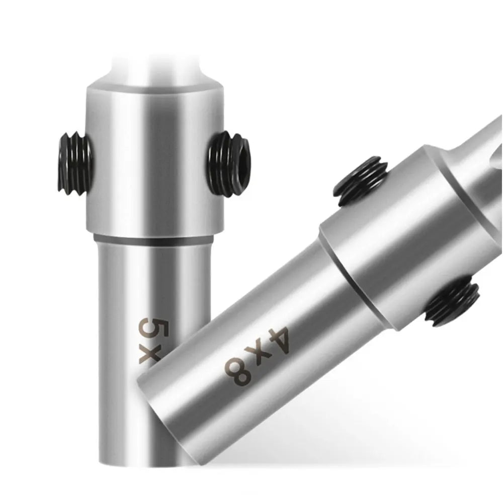 Countersink Drill Bit with Adjustable Depth Stop Chamfering Counterbore Drilling for Wood Plastic 10MM Shank