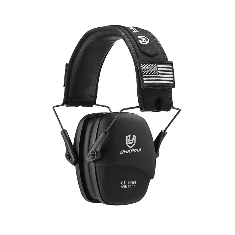 YHKEMA Noise-Canceling Safety Earmuffs – Adjustable Hearing Protection for Shooting, Work & Industrial Use