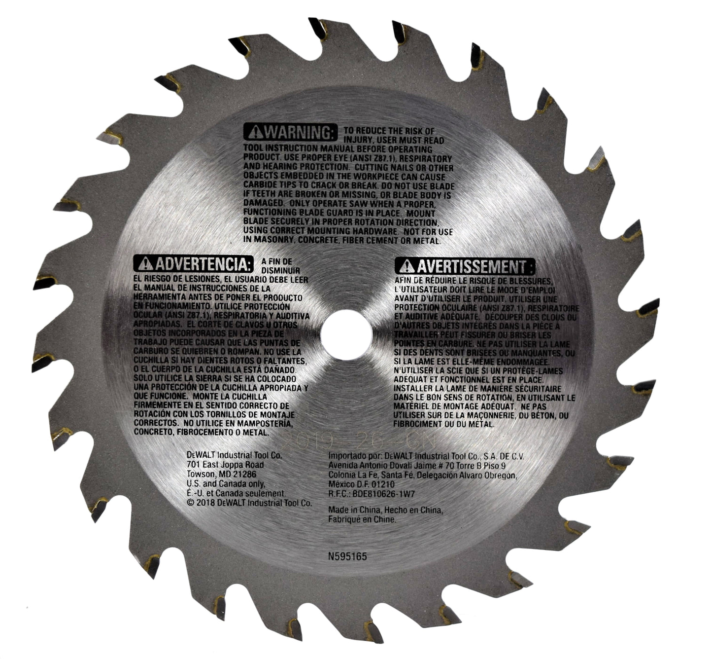 Max Atomic 4-1/2" 20V Brushless Circular Saw DCS571B (Bare Tool)