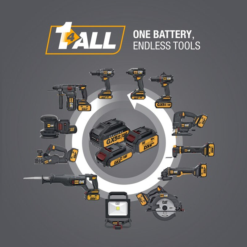 350 -Lumens LED Battery-Operated Rechargeable Portable Work Light