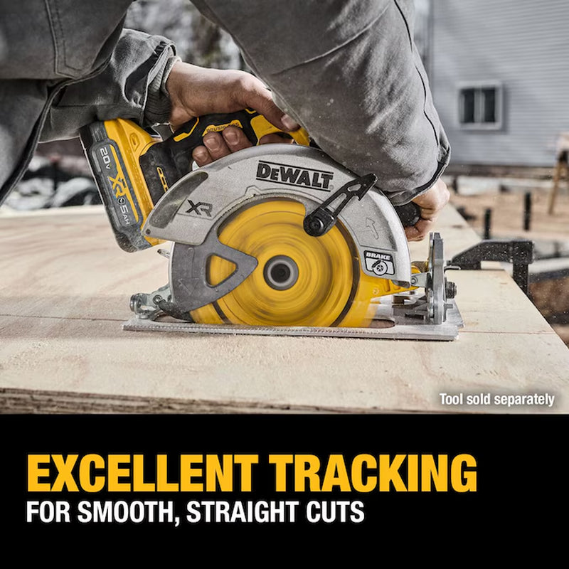 6-1/2-In 40 -Tooth Fine Finish Tungsten Carbide-Tipped Steel Circular Saw Blade Individual